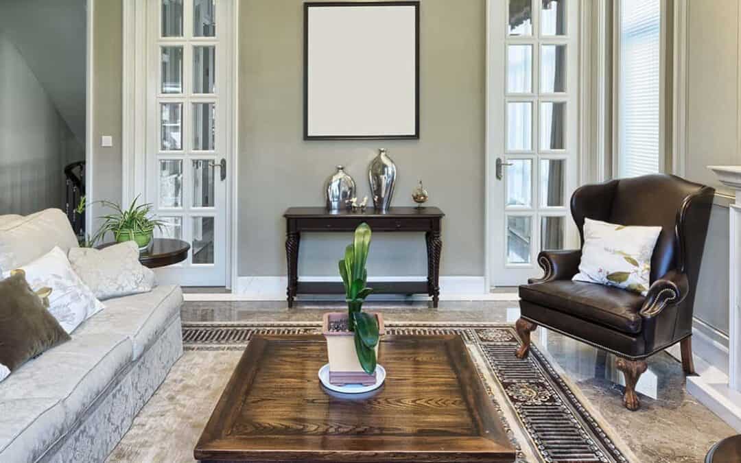 Photo of living room in home